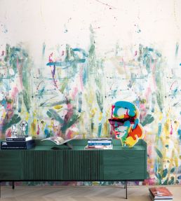 Nipa Mural by Jannelli&Volpi Multi/Teal