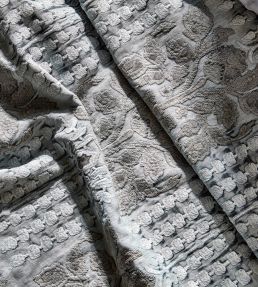 Nirvani Embroidery Fabric by Zoffany Faded Amethyst