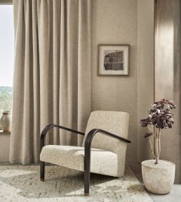 Nivu Fabric by Romo Almond