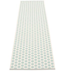 Pappelina Noa Runner rug Pale Turquoise/Vanilla NO1A725 Pale Turquoise/Vanilla