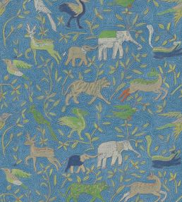 Noah's Ark Wallpaper by GP & J Baker Blue