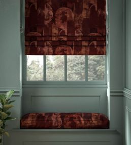 Nocular Fabric by Warwick Magenta
