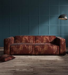 Nocular Fabric by Warwick Magenta