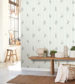 Noirmoutier Wallpaper by Casadeco Bleu Horizon