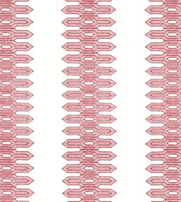 Nola Stripe Embroidery Fabric by Thibaut Pink