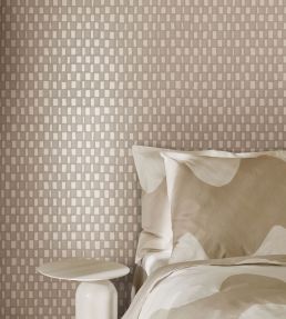 Noppa Wallpaper by Marimekko Navy