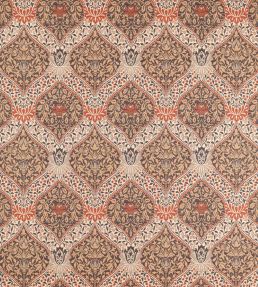 Norbury Weave Fabric by Morris & Co Tobacco/Russet