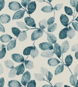 Northia Wallpaper by Clarke & Clarke Denim/Linen