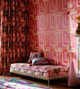 Nostalgia Wallpaper by MINDTHEGAP Blue/Brown