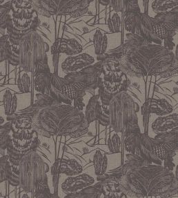 Nostalgic Evergreen Wallpaper by Eijffinger Brown/Taupe