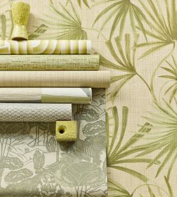 Nostalgic Evergreen Wallpaper by Eijffinger Green