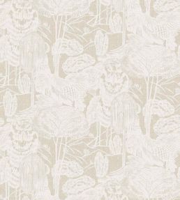 Nostalgic Evergreen Wallpaper by Eijffinger White/Cream