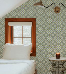 Nova and Sol Wallpaper by Josephine Munsey Celestine, Evening Summer and Apple Pip