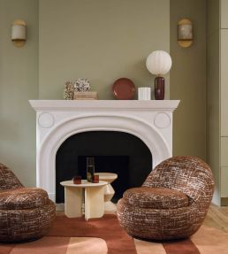 Nubra Fabric by Casamance Marron Glace