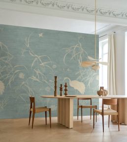 Nuido Mural by Casamance Celadon