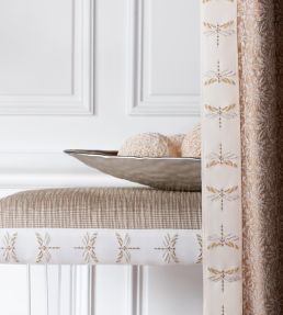 Nymph Beaded Border Trimming by Samuel & Sons Bone