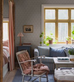 Nyponros Wallpaper by Borastapeter Beige