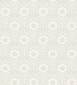 Nyponros Wallpaper by Borastapeter Linen Beige