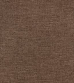 Nysa Linen Wallpaper by Romo Chocolate