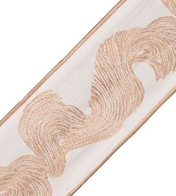 Oahu Embroidered Border Trimming by Samuel & Sons Shell