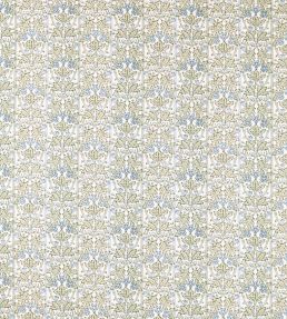Oak & Blossom Fabric by Morris & Co Thyme/Woad