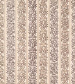 Oak & Blossom Weave Fabric by Morris & Co Chestnut