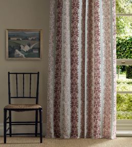 Oak & Blossom Weave Fabric by Morris & Co Madder