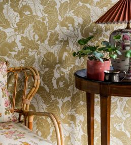 Oak Tree Tails Wallpaper by Langelid Von Bromssen Golden Sand