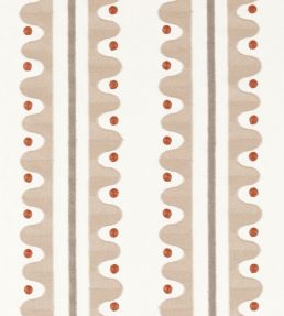 Oakham Embroidery Fabric by Scion Mushroom