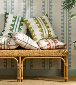 Oakham Embroidery Fabric by Scion Wheat