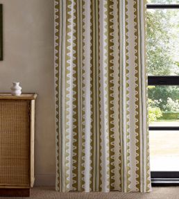 Oakham Embroidery Fabric by Scion Wheat