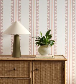 Oakham Wallpaper by Scion Blush