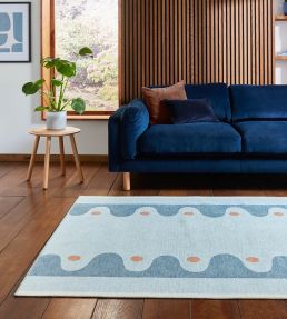 Scion Oakham rug Denim SOAK3DEN7615 Denim