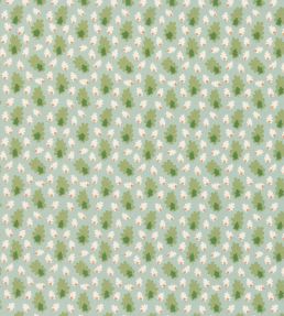 Oakley Fabric by George & Minnie Aqua