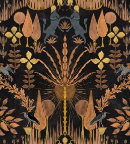 Oasis Villa Wallpaper by Coordonne Night