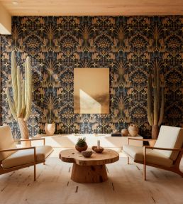 Oasis Villa Wallpaper by Coordonne Night