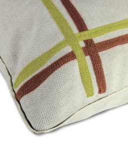 Oban Cushion 40 x 60cm by Maison Casamance Bleu Ocre