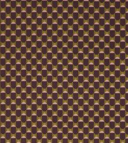 Obi Check Fabric by Liberty Brinjal