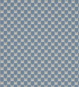 Obi Check Fabric by Liberty Flax Flower