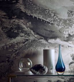 Obsidian Panel A Mural by Harlequin Blue John