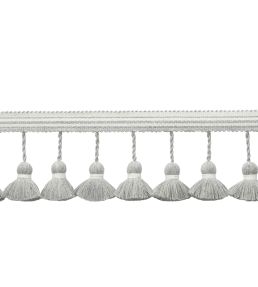 Oceanside Tassel Fringe Trimming by Samuel & Sons Pebble