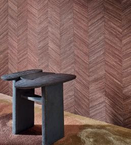 Ocotea Wallpaper by Casamance Ocre