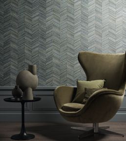 Ocotea Wallpaper by Casamance Orage