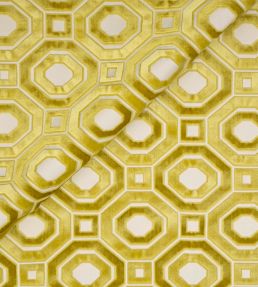 Octavian Velvet Fabric by Jim Thompson Citron