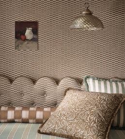 Odara Wallpaper by Romo Copper