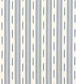 Odeshia Stripe Fabric by Thibaut Navy