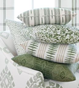 Odeshia Stripe Fabric by Thibaut Camel