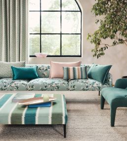 Odina Fabric by Romo Spinach