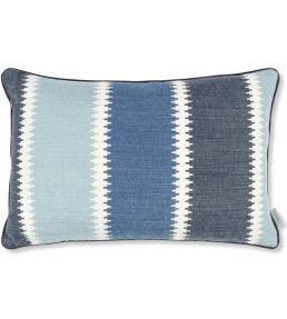 Odina Cushion 60 x 40cm by Romo Venetian Blue