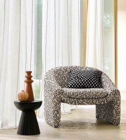 Orma Fabric by Camengo Carbone